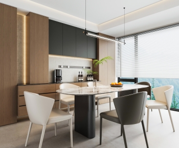 Modern Dining Room-ID:689047102