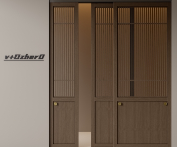 New Chinese Style Sliding Door-ID:766108995