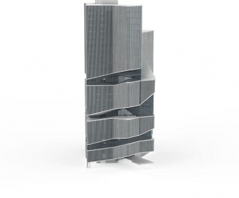 Modern Appearance Of Commercial Building-ID:401407963