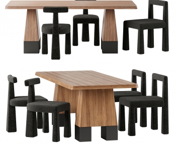 Modern Dining Table And Chairs-ID:902837999