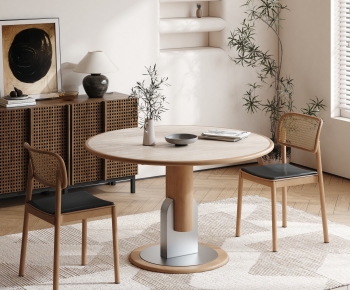 Modern Dining Table And Chairs-ID:302464963