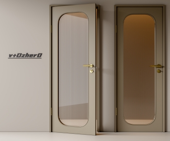 French Style Single Door-ID:142170915