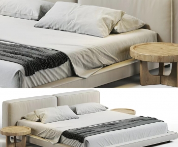 Modern Double Bed-ID:544378041