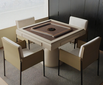 Modern Mahjong Tables And Chairs-ID:325746061