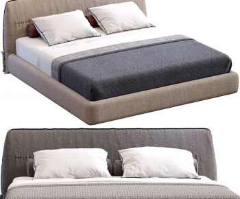 Modern Double Bed-ID:282119046