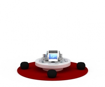 Modern Office Desk And Chair-ID:344124084