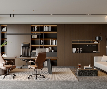 Modern Manager's Office-ID:695075042
