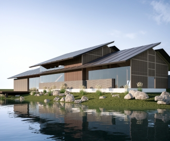 Modern Public Building-ID:226690057
