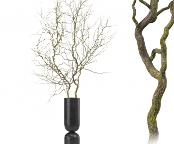 Modern Potted Green Plant-ID:335843099