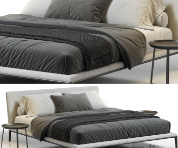 Modern Double Bed-ID:310206895