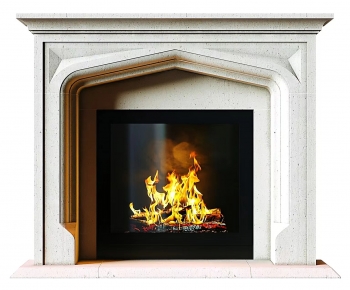 Simple European Style Fireplace-ID:298147926