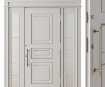 Simple European Style Single Door-ID:640465022