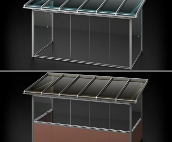 Modern Glass Sunshine Room-ID:883039008