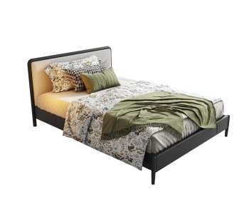 French Style Double Bed-ID:776345974