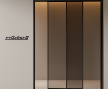 Modern Sliding Door-ID:564044955