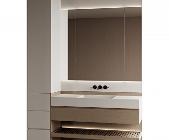 Modern Bathroom Cabinet-ID:719367984