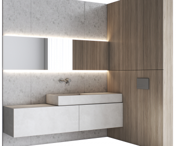 Modern Bathroom Cabinet-ID:254261022