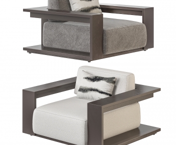 New Chinese Style Single Sofa-ID:384230685