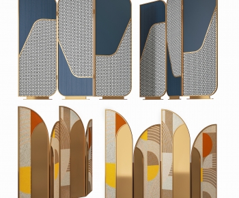 Modern Metal Screen Partition-ID:495728973