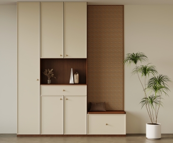 French Style Shoe Cabinet-ID:852432019
