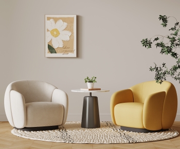 Modern Single Sofa-ID:833149015