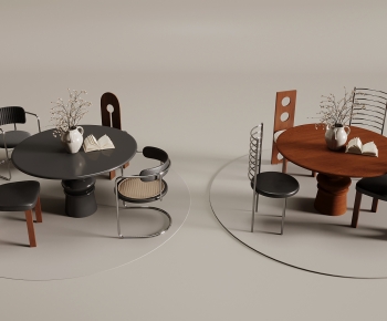 Modern Dining Table And Chairs-ID:368165021