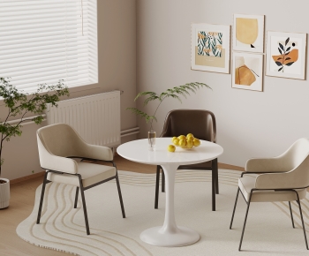 Nordic Style Dining Table And Chairs-ID:154581157