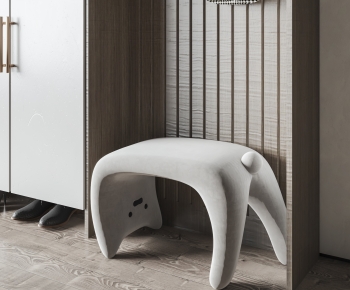 Modern Stool For Changing Shoes-ID:335810908