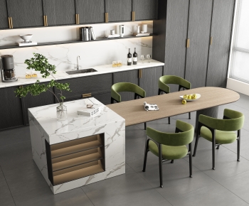 Modern Dining Table And Chairs-ID:609483966