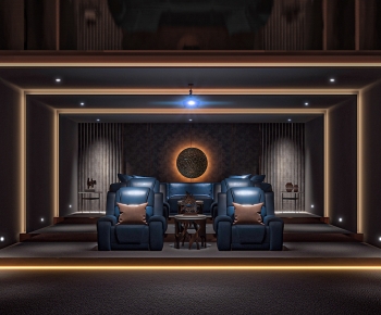 New Chinese Style Audiovisual Room-ID:289831253