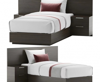 Modern Single Bed-ID:297400006