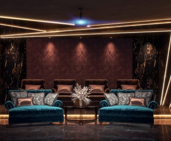European Style Classical Style Audiovisual Room-ID:480204119