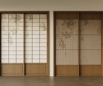Japanese Style Sliding Door-ID:207905051