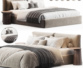 Modern Double Bed-ID:171735055