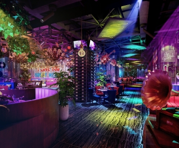 Industrial Style Bar-ID:972635037