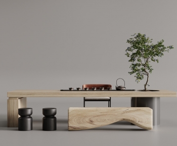 New Chinese Style Tea Tables And Chairs-ID:511024954