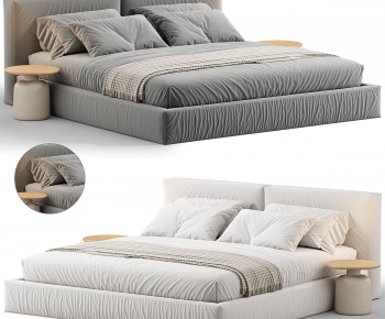 Modern Double Bed-ID:528451922