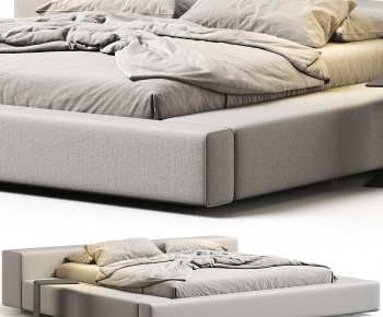 Modern Double Bed-ID:517235997