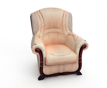 European Style Single Sofa-ID:914509061