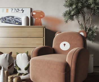 Modern Single Sofa-ID:406066893