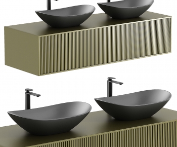 Modern Bathroom Cabinet-ID:380784034