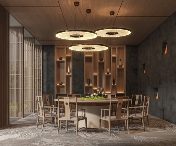 新中式餐厅包厢-ID:564822917