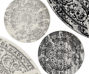 Modern Circular Carpet-ID:126580954