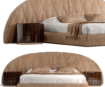 Modern Double Bed-ID:368421085