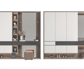 Modern Shoe Cabinet-ID:390624054