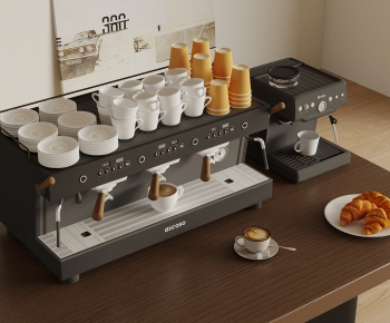 Modern Kitchen Electric Coffee Machine-ID:561635971