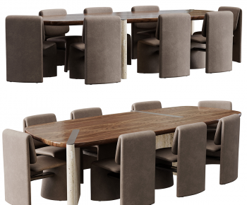 Modern Dining Table And Chairs-ID:563652049
