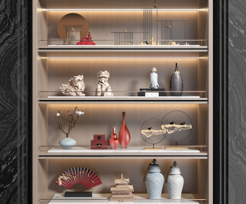 New Chinese Style Decorative Set-ID:113612897