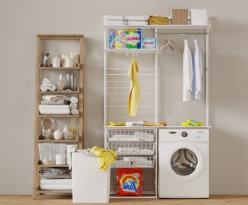 Modern Laundry Cabinet-ID:272609952