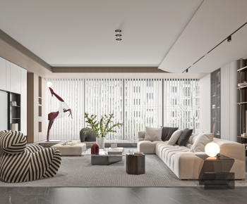 Modern A Living Room-ID:941355947